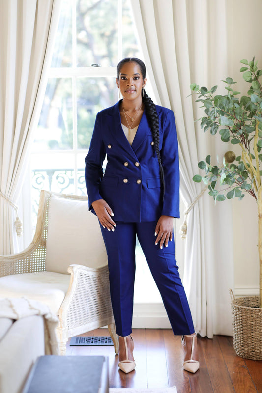 Classic in Navy Women's Suit